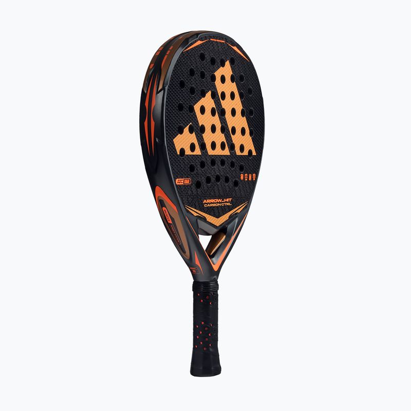 Racchetta da padel adidas Arrow Hit Carbon CTRL anthracite/orange 2