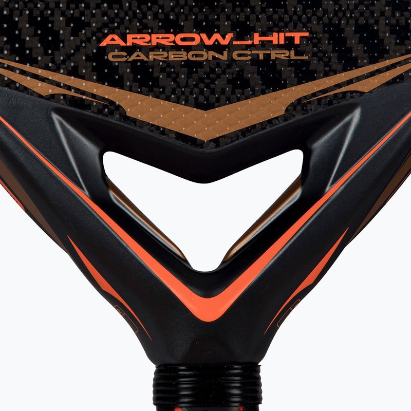 Racchetta da padel adidas Arrow Hit Carbon CTRL anthracite/orange 7