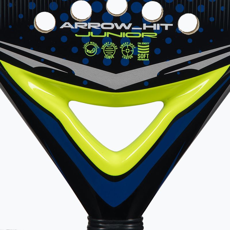 Racchetta da padel per bambini adidas Arrow Hit Junior white/blue 5