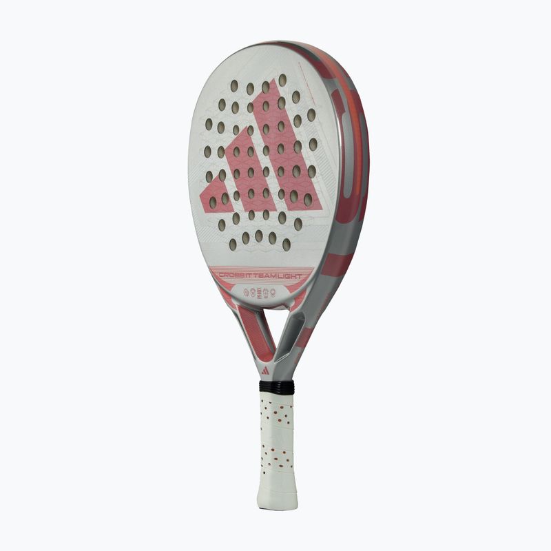 Racchetta da padel adidas Cross IT Team Light 2026 white/pink 3