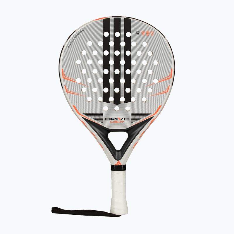 Racchetta da padel adidas Drive Light 2026 white/orange