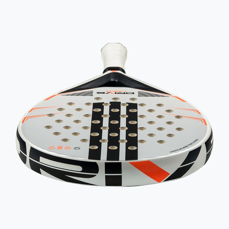 Racchetta da padel adidas Drive Light 2026 white/orange 4