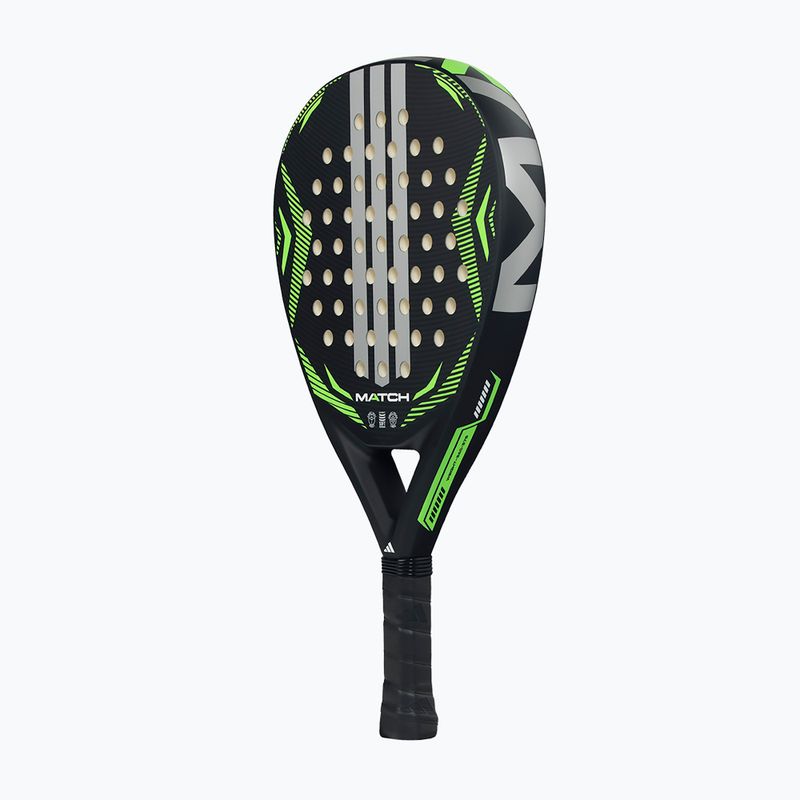 Racchetta da padel adidas Match 2026 black/lime 3