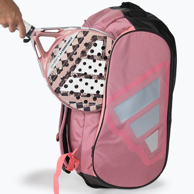 Borsa da padel adidas Pro Tour Racket Bag 2026 70 l pink/black 6