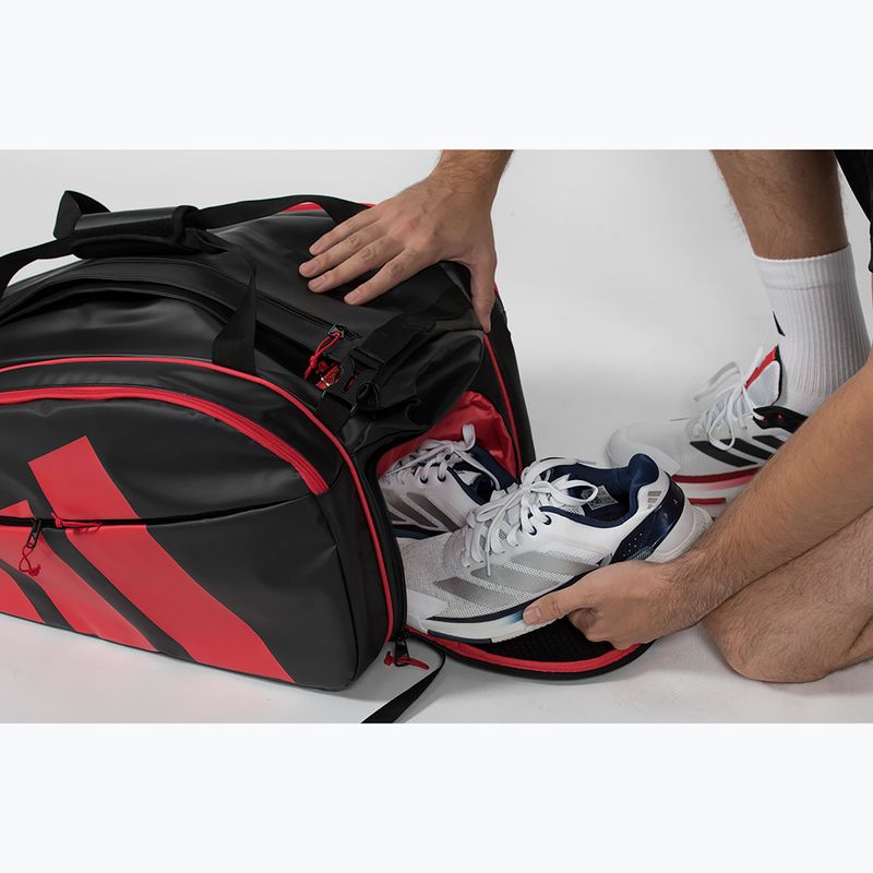 Borsa da padel adidas Multigame Racket Bag Ale Galán 2026 black/red 7
