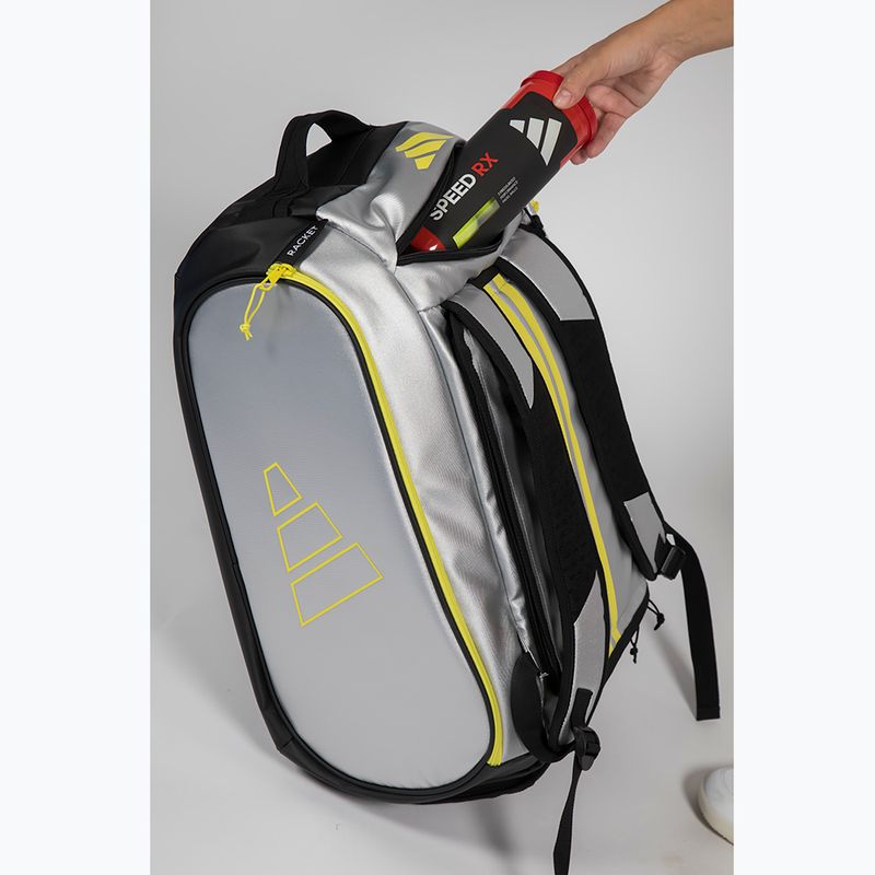 Borsa da padel adidas Tour Racket Bag 2026 54 l silver/lime 6