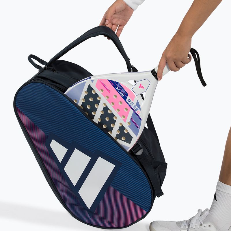 Borsa da padel adidas Control Racket Bag 2026 blue/pink 6