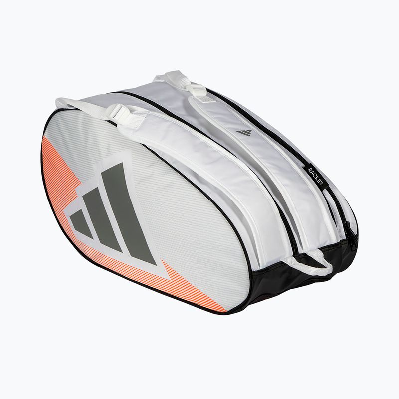 Borsa per padel adidas Control Racket Bag 2026 white/orange 2