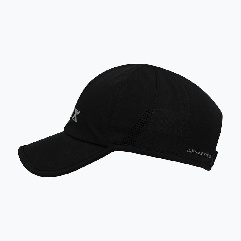 Cappellino con visiera NOX Cap black/white 2