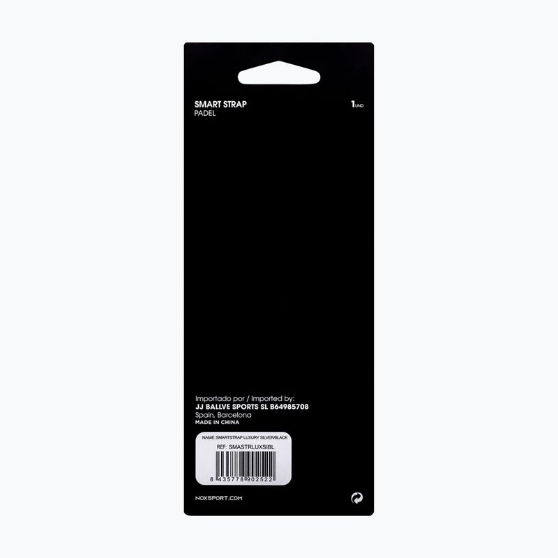 Polsino da polso NOX Luxury Smartstrap silver/black 2