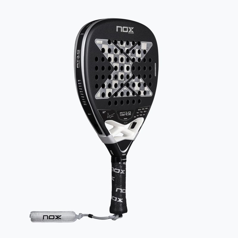 Racchetta da padel NOX AT10 Genius Attack 18K Alum By Agustin Tapia 3