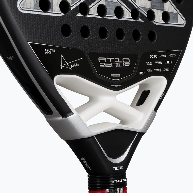 Racchetta da padel NOX AT10 Genius Attack 18K Alum By Agustin Tapia 8
