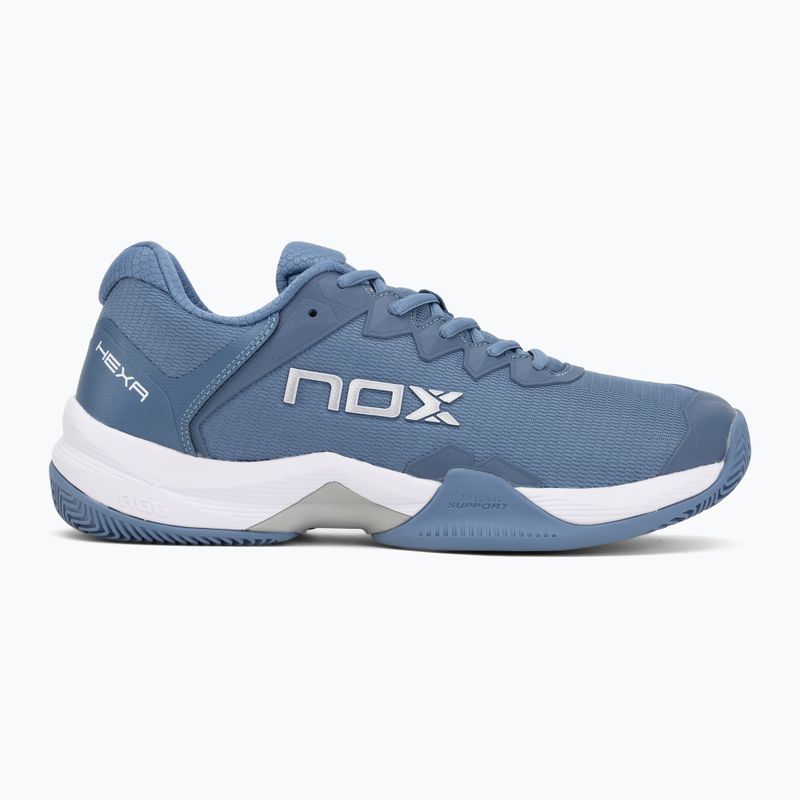 Scarpe da padel NOX ML10 Hexa blue/silver 2