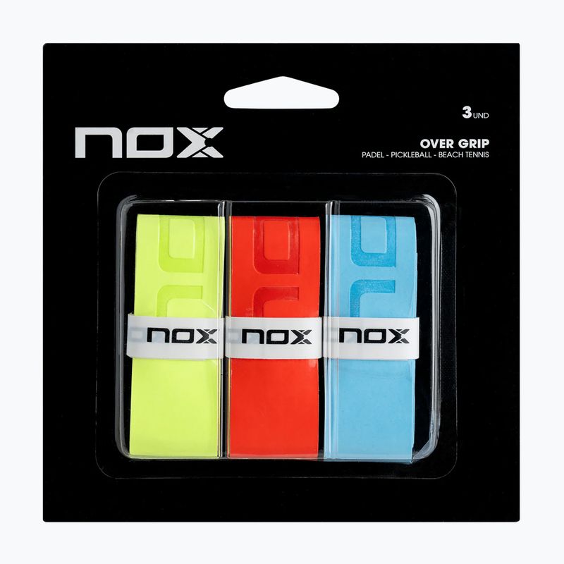 Manopole per padel NOX Pro Overgrip 3 pcs multicolour