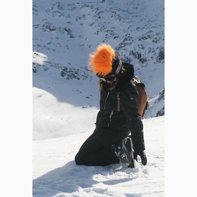 COOLCASC Sovrapposizione del casco Furry Orange 9