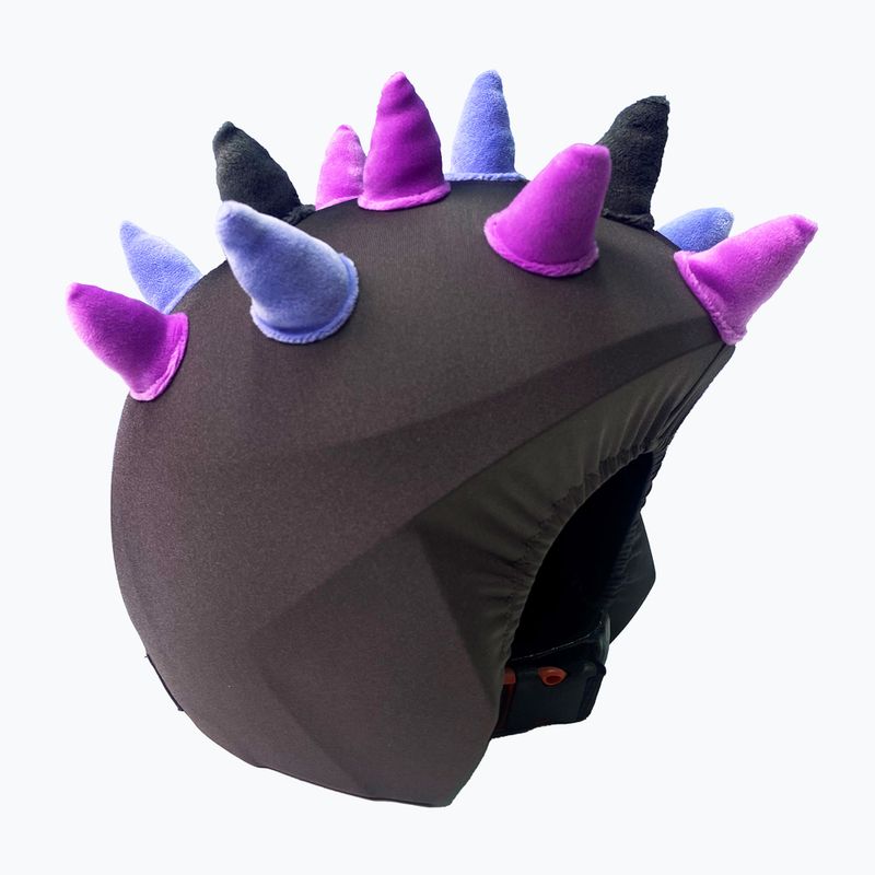 COOLCASC Copertura del casco Purple Horns 2