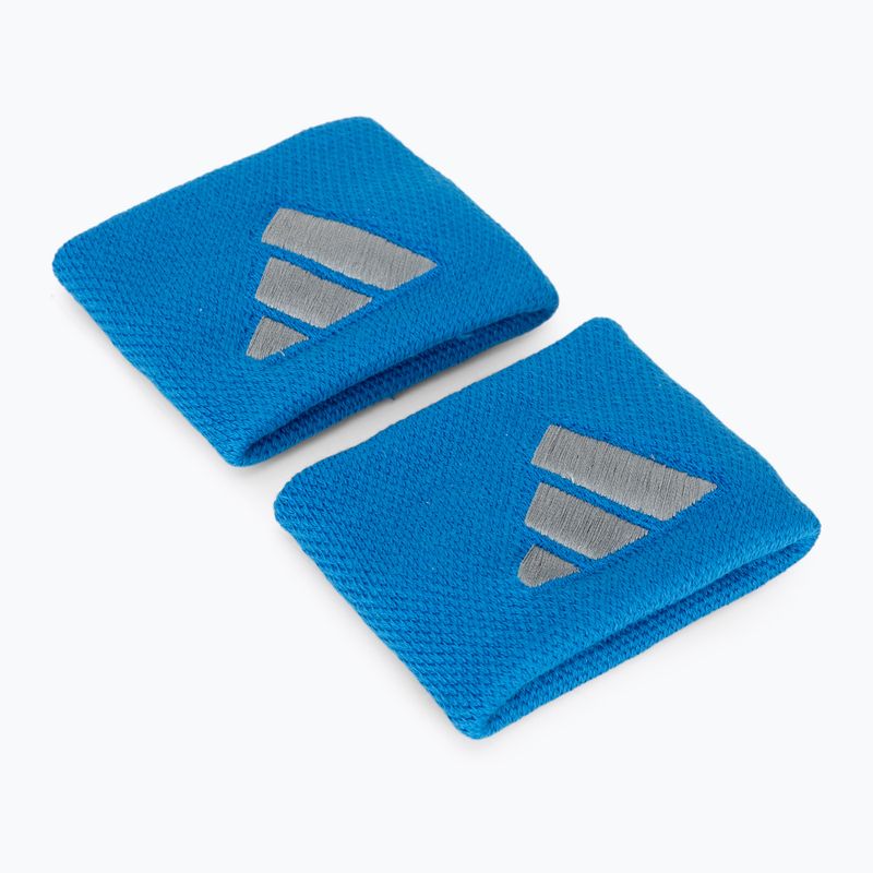 Fasce da polso adidas Wristband S 2 pezzi blue/grey 2