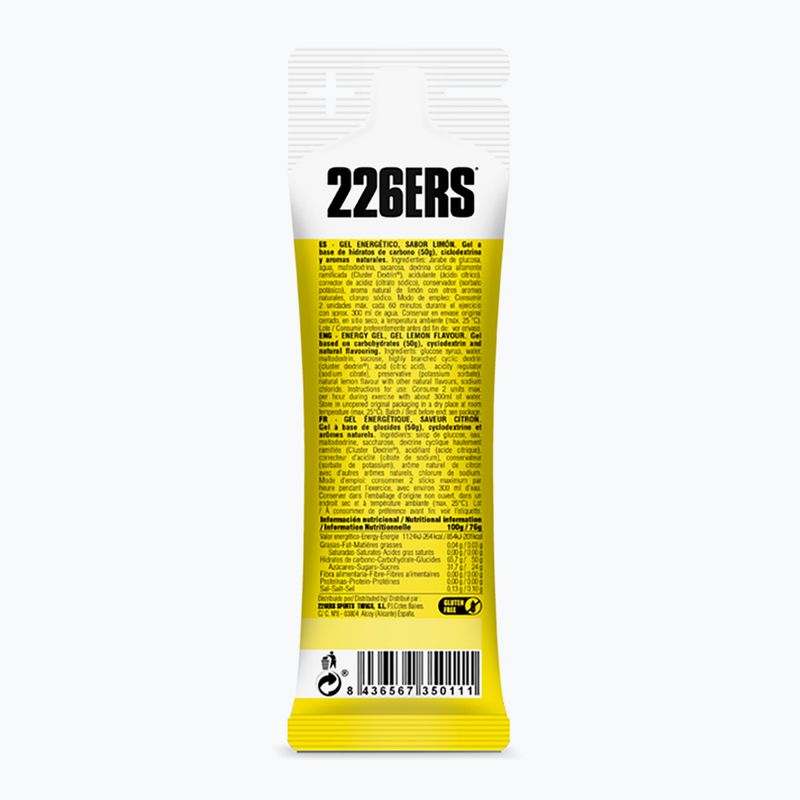 226ERS Gel ad alta energia 76 g limone 2