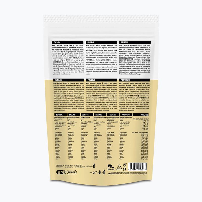 Integratore proteico 226ERS Whey Protein WPC 1 kg vanilla wanilia 2