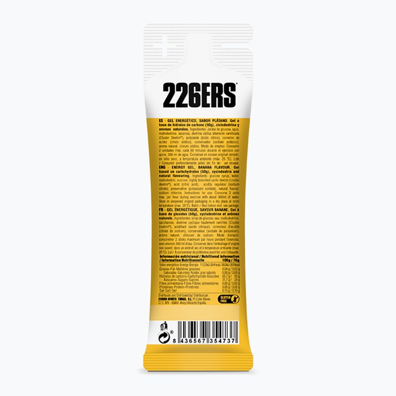 226ERS Gel ad alta energia 76 g banana 2