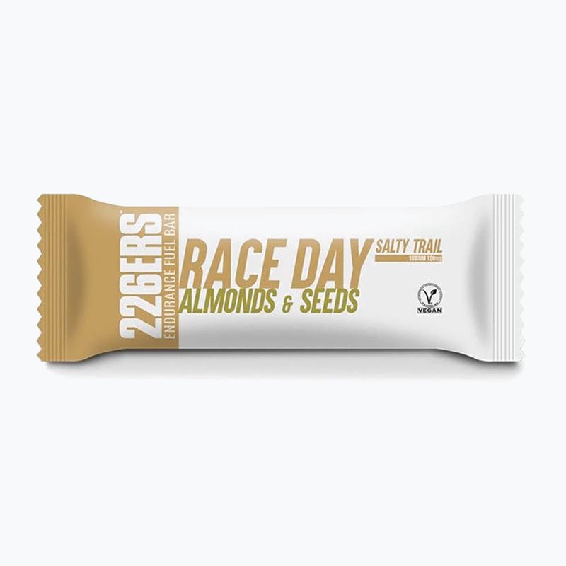 226ERS Race Day Bar Barretta energetica Salty Trail 40 g di semi di mandorla e zucca