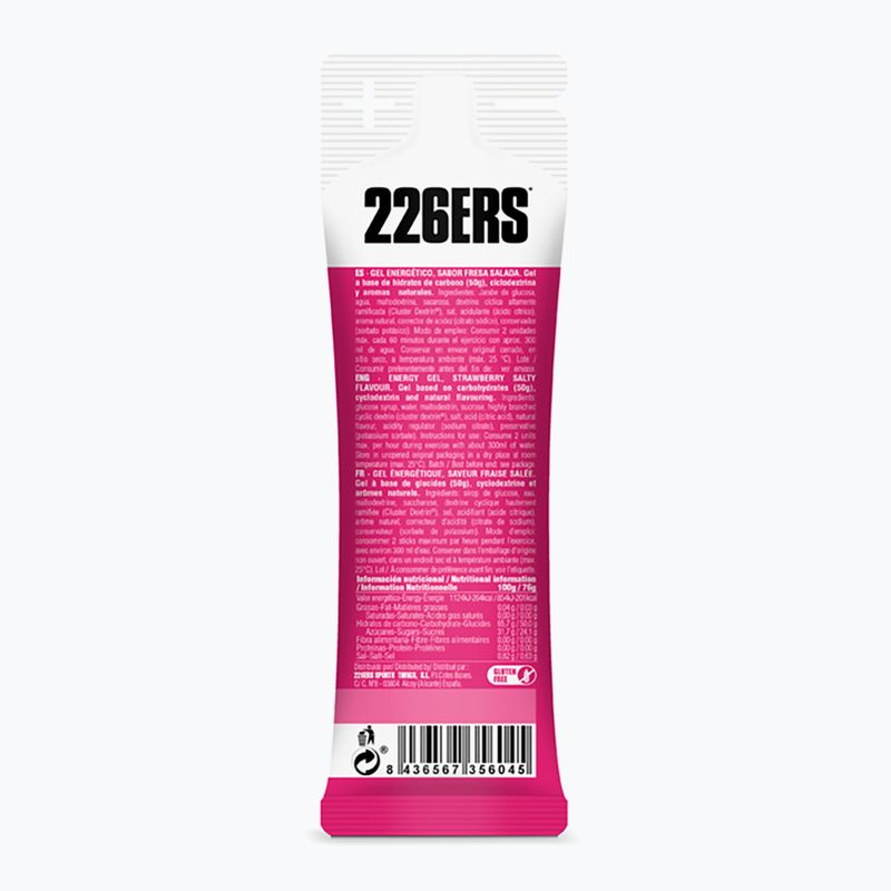 Gel energetico 226ERS Alta Energia Salato 76 g fragola salata 2