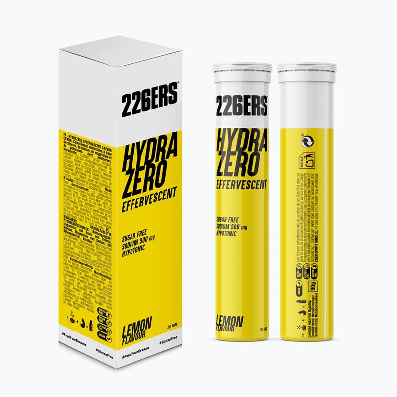 Bevanda ipotonica 226ERS Hydrazero Effervescent 20 tabs limone 3