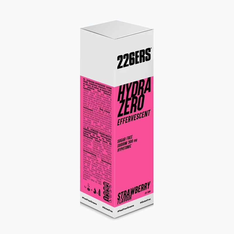 Bevanda ipotonica 226ERS Hydrazero Effervescente 20 compresse alla fragola 4