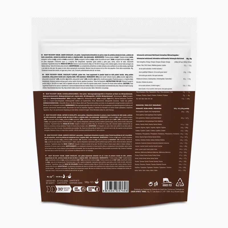 Isolate 226ERS Recuperador Night Recovery Cream 2.0 500 g di cioccolato 2