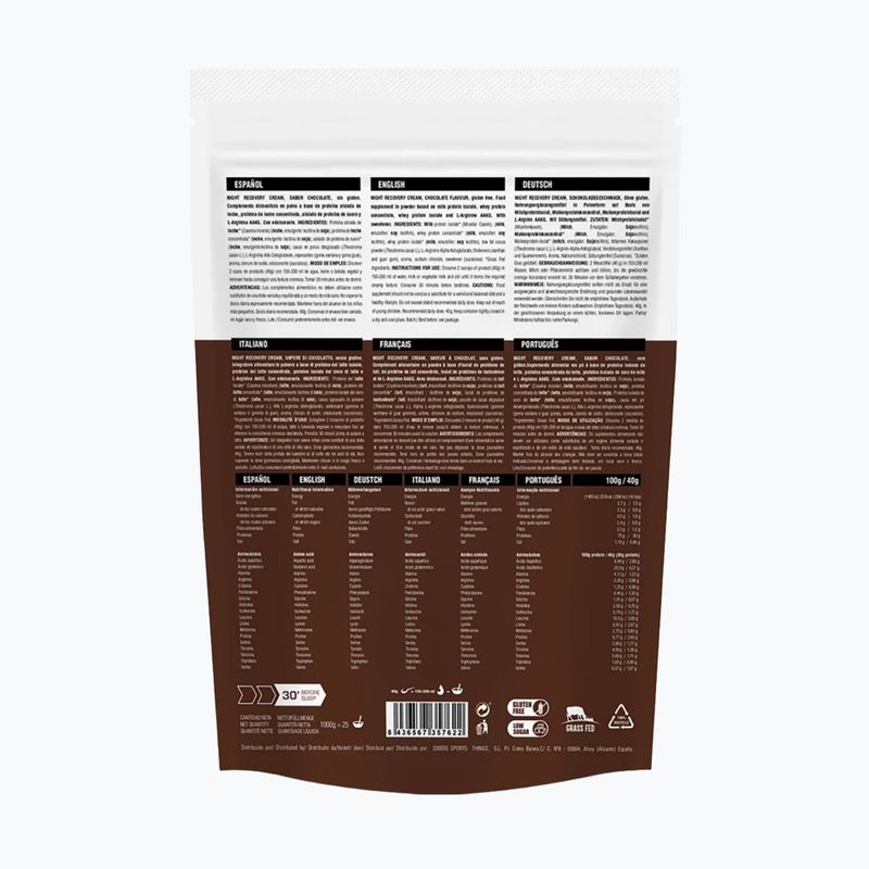 Isolate 226ERS Recuperador Crema Recupero Notte 2.0 1000 g cioccolato 2