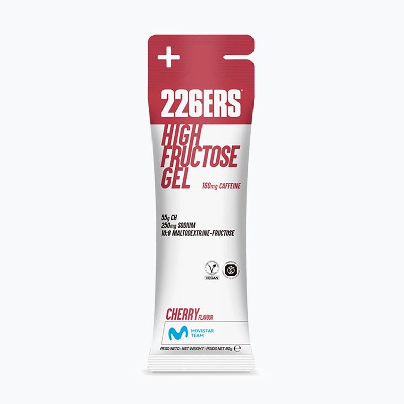 226ERS Gel energetico ad alto contenuto di fruttosio 80g ciliegia