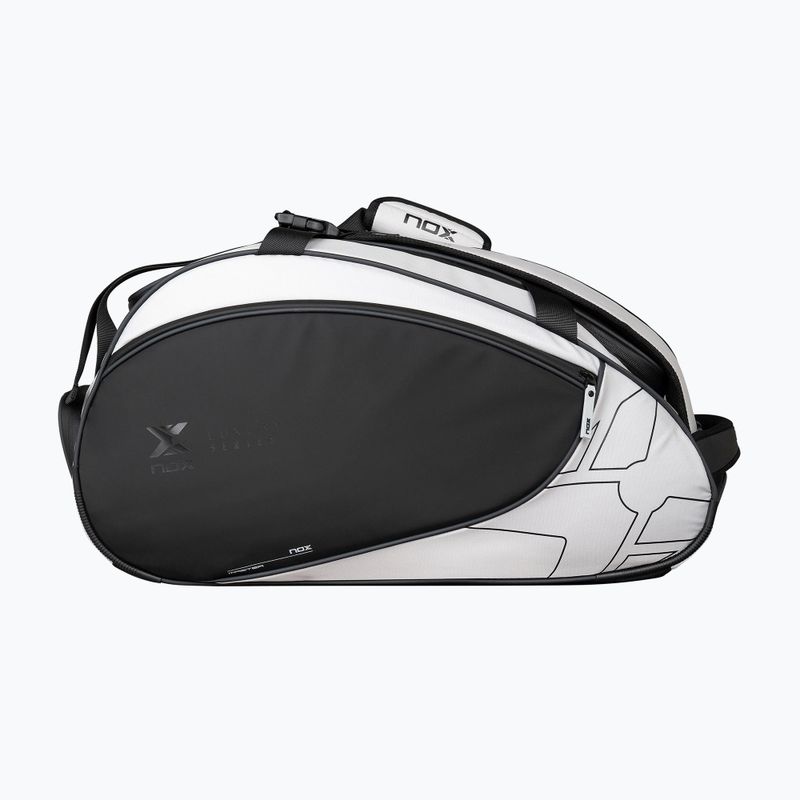 Borsa da padel NOX Luxury Master Series Padelbag 60 l white/black