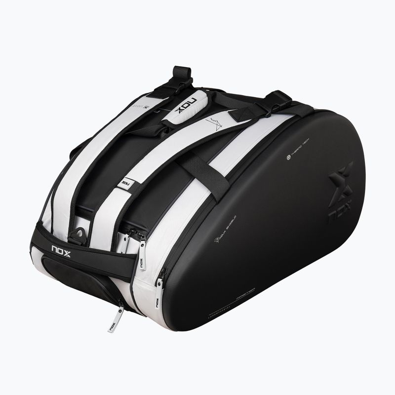 Borsa da padel NOX Luxury Master Series Padelbag 60 l white/black 3
