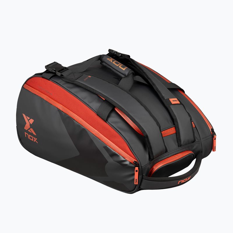 NOX Luxury Open Series sacchetto per padelle 60 l nero/rosso