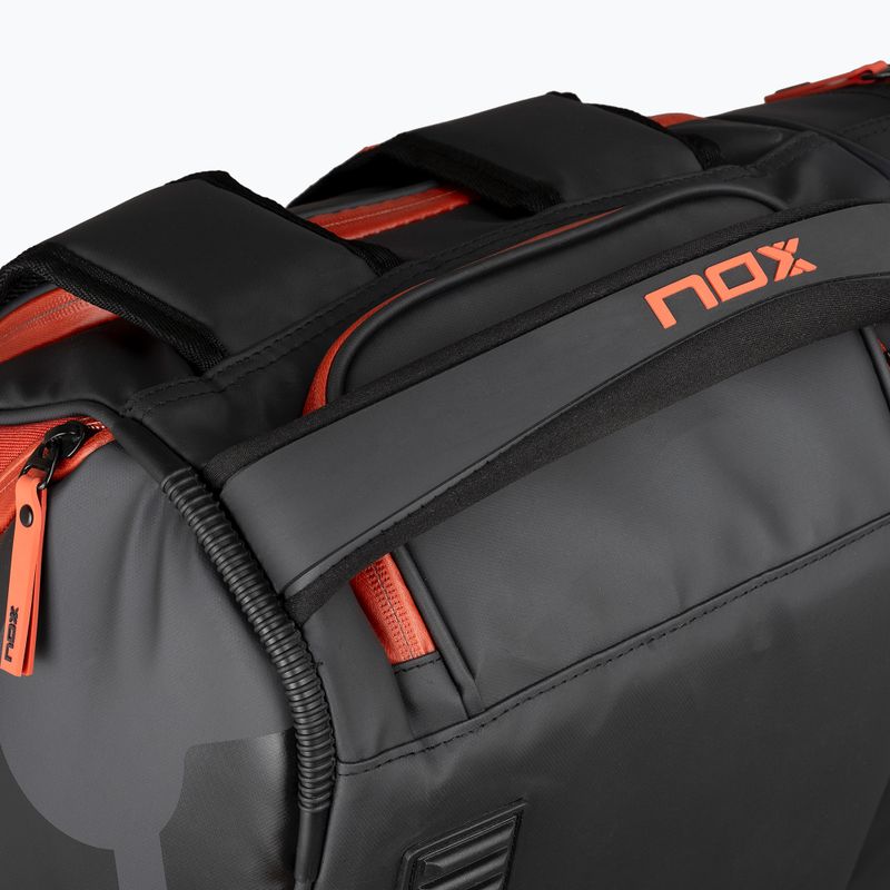 NOX Luxury Open Series sacchetto per padelle 60 l nero/rosso 10