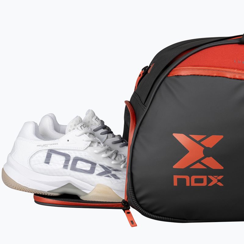 NOX Luxury Open Series sacchetto per padelle 60 l nero/rosso 14
