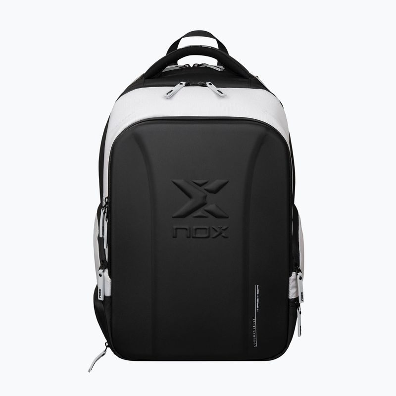 Zaino per padel NOX Luxury Master Series Backpack 30 l white/black
