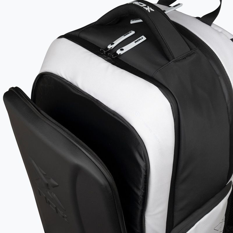 Zaino per padel NOX Luxury Master Series Backpack 30 l white/black 5