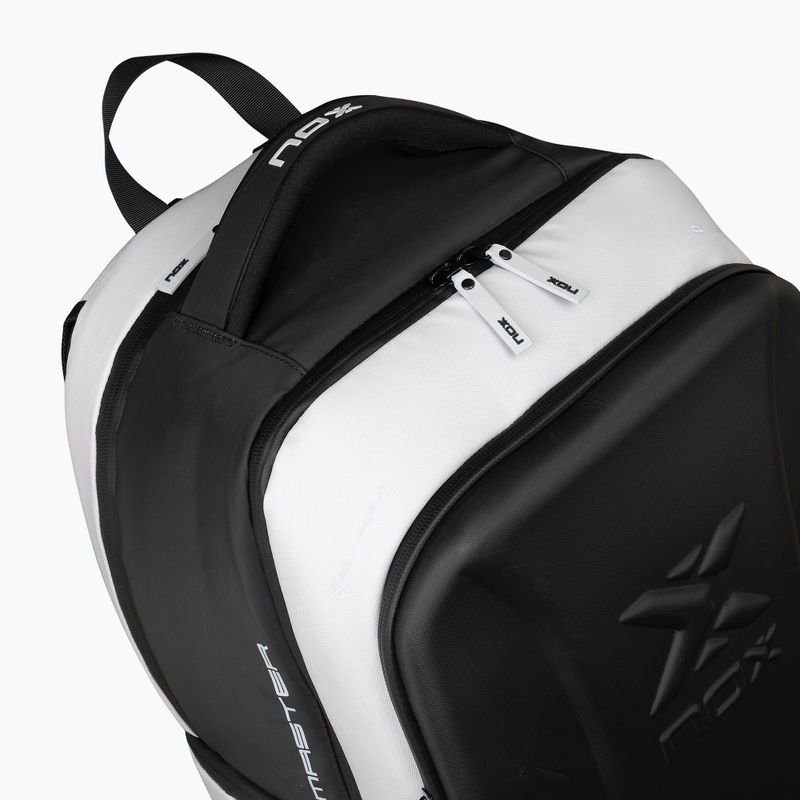 Zaino per padel NOX Luxury Master Series Backpack 30 l white/black 6
