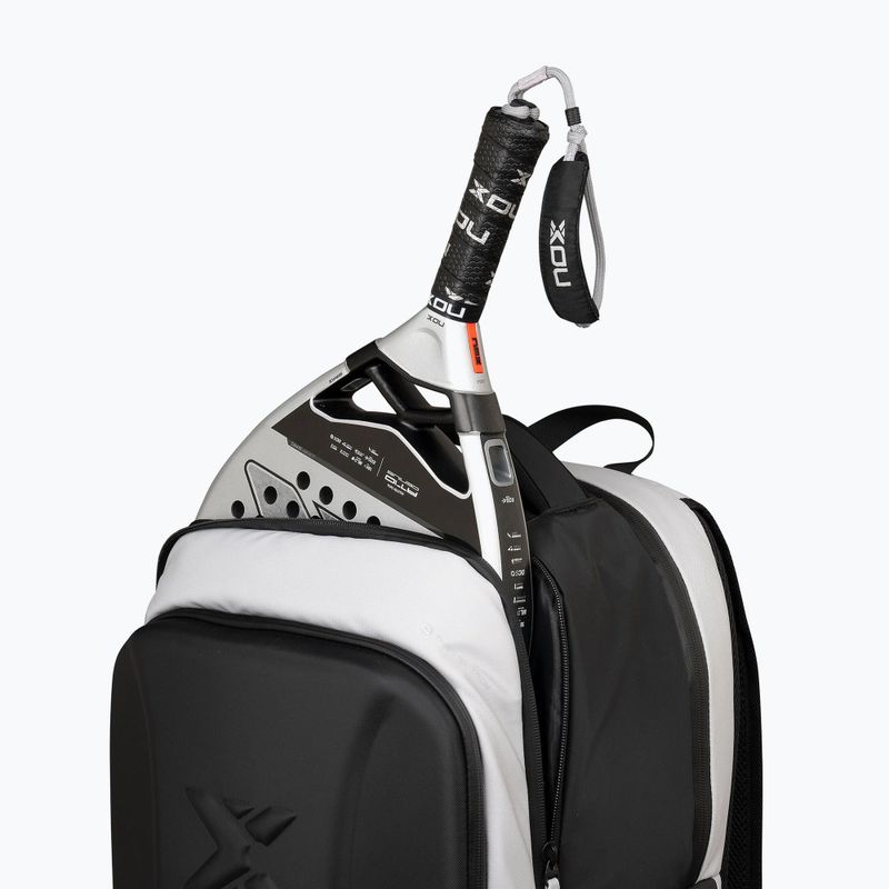 Zaino per padel NOX Luxury Master Series Backpack 30 l white/black 10