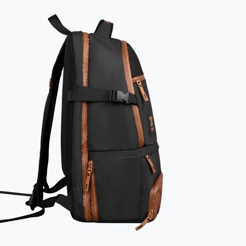 Zaino per padel NOX Luxury Open Series Backpack 30 l black/brown 4