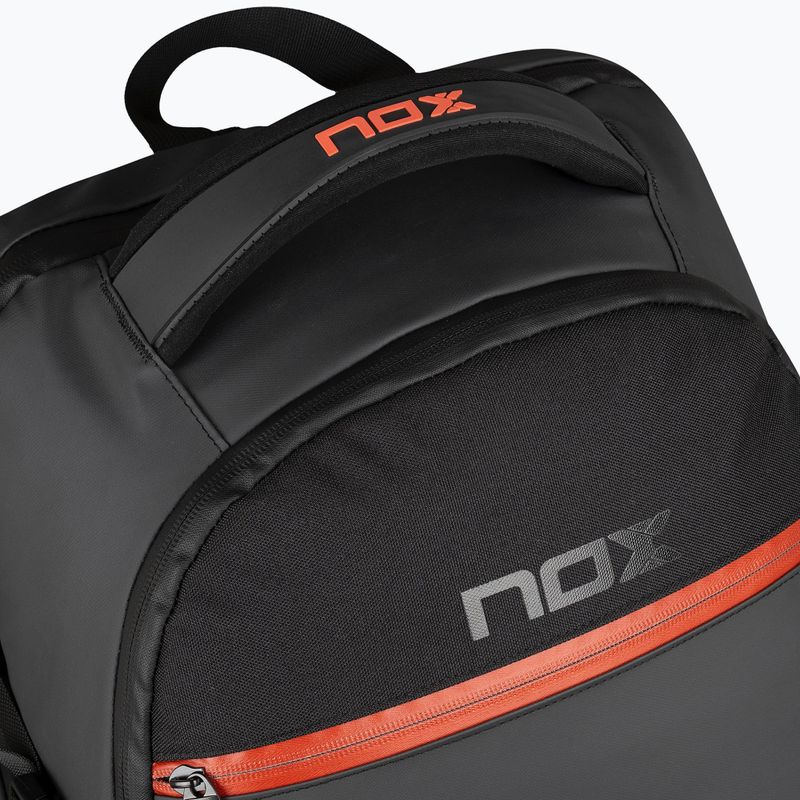 Zaino per padel NOX Luxury Open Series Backpack 30 l black/red 4