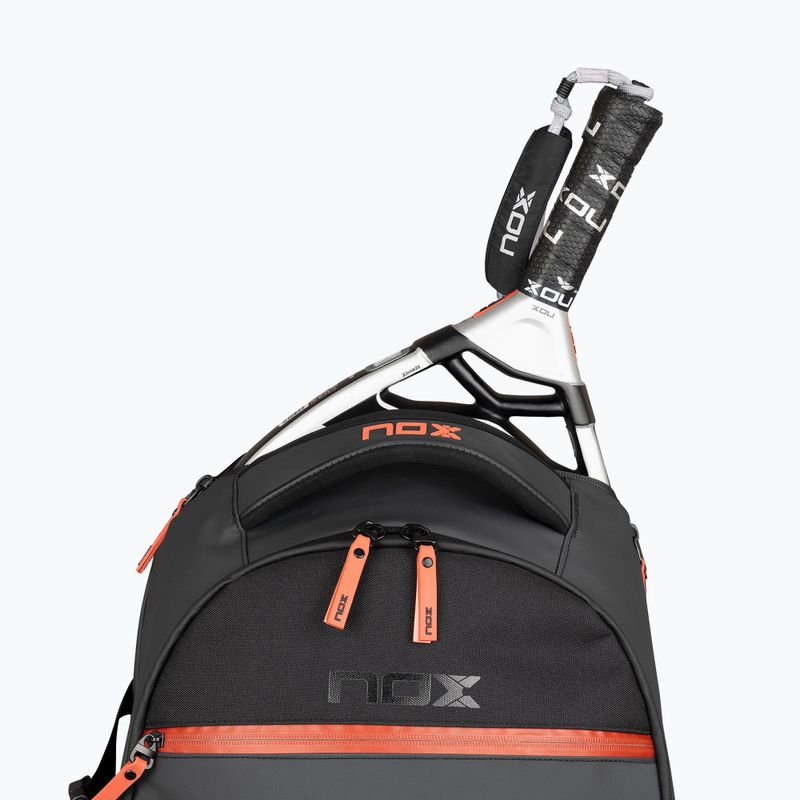 Zaino per padel NOX Luxury Open Series Backpack 30 l black/red 7