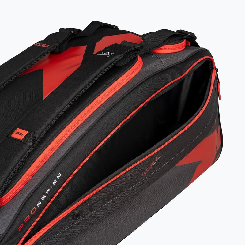 Borsa da padel NOX AT10 XXL Padelbag 90 l grey/orange 7