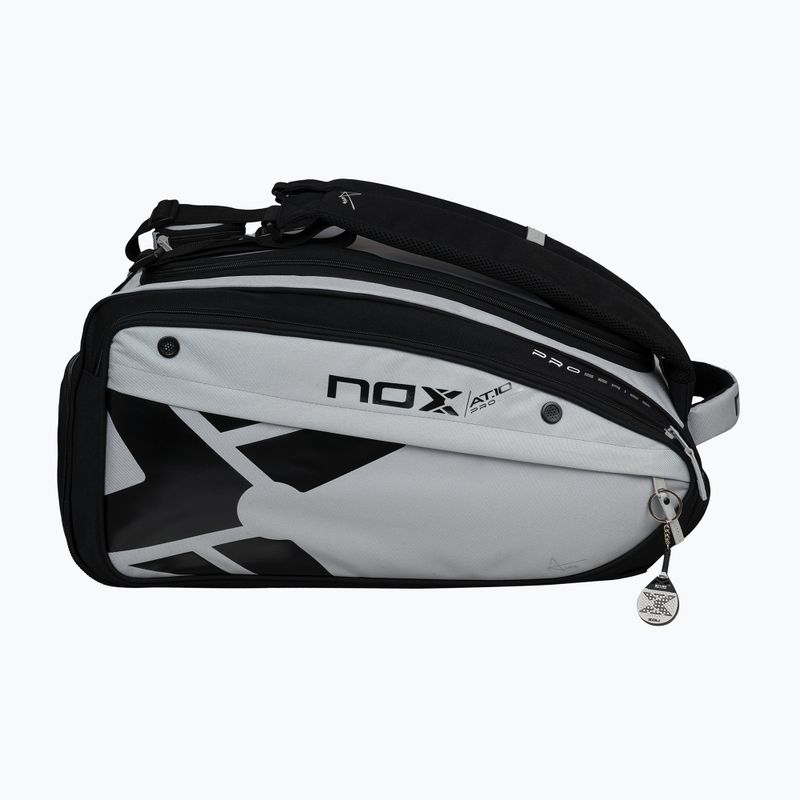 NOX AT10 Competition XL Compact 80 l Padel bag grigio/nero 4