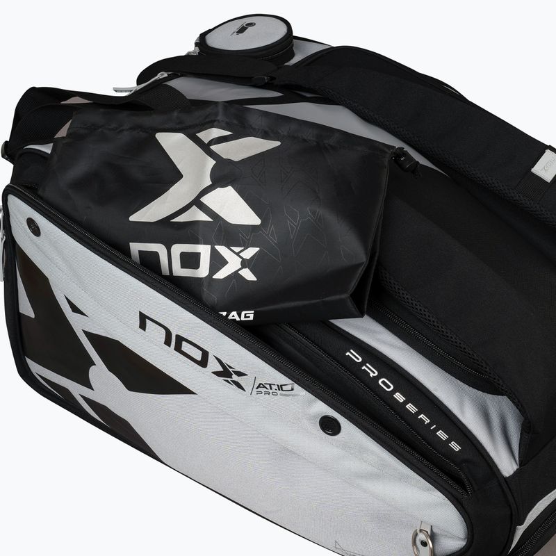 NOX AT10 Competition XL Compact 80 l Padel bag grigio/nero 14