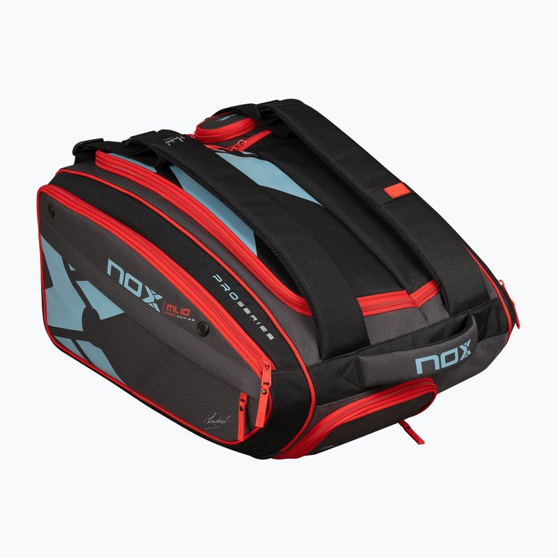 Borsa da padel NOX ML10 Competition XL Compact Padelbag 80 l grey/black/orange 2