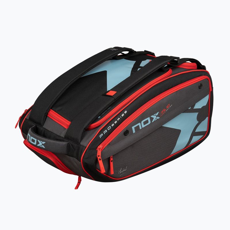 Borsa da padel NOX ML10 Competition XL Compact Padelbag 80 l grey/black/orange 3