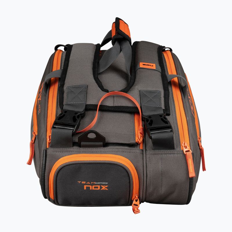 Borsa da padel NOX AT10 Team 42 l grey/orange 5