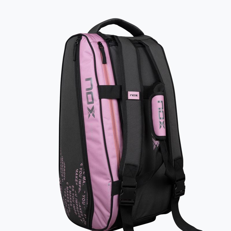 NOX Street Series borsa padlum 45 l grigio/rosa 6